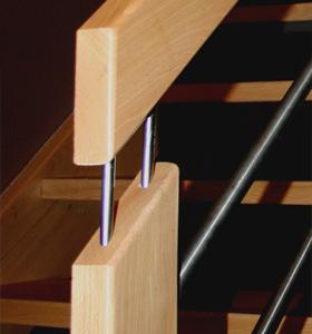 houten trapleuning - johan baeten